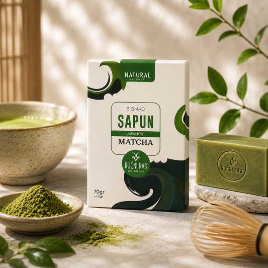 Biomad Matcha Élixir Premium Ručno Rađeni Sapun