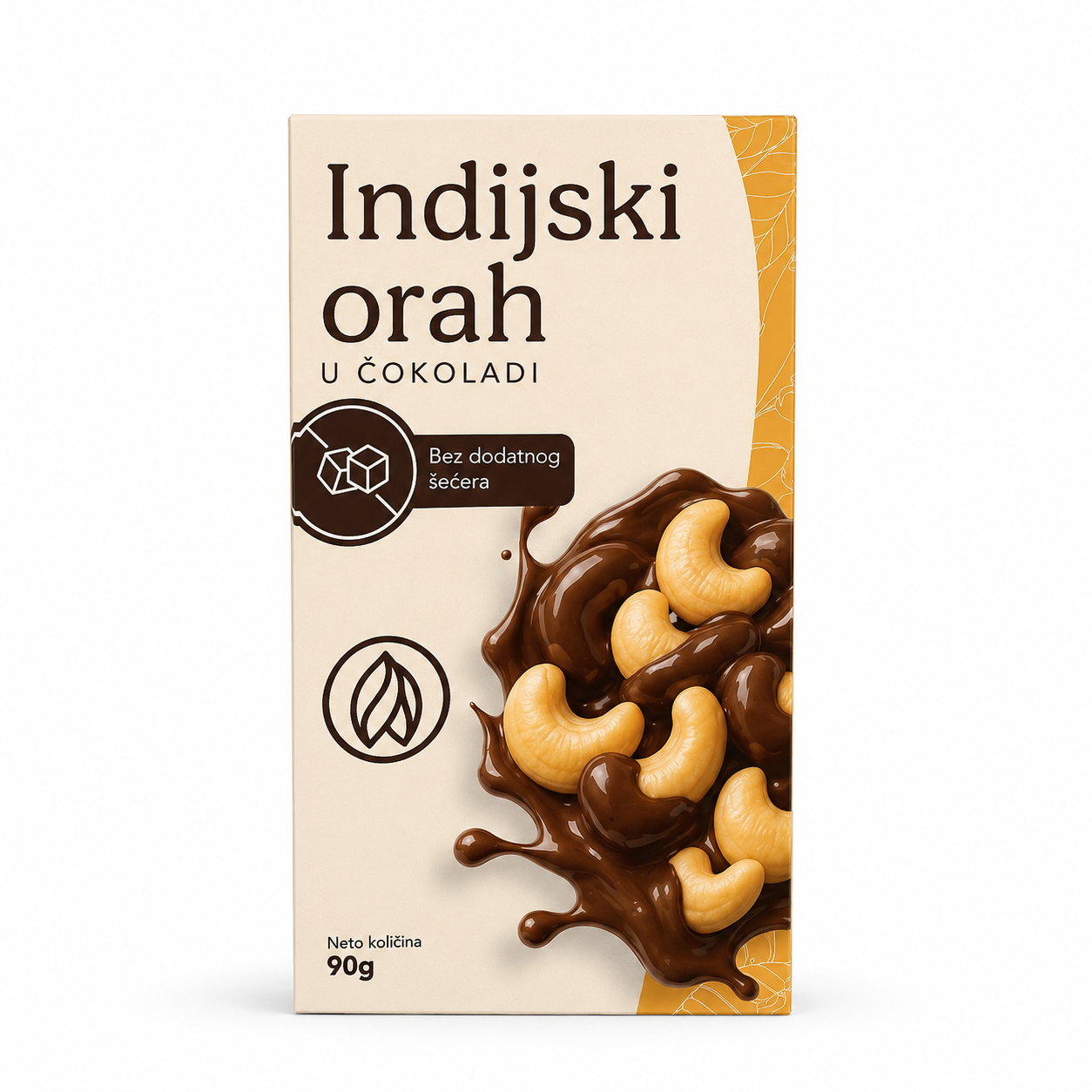 Indijski Orah U Čokoladi Bez Dodatnog Šećera