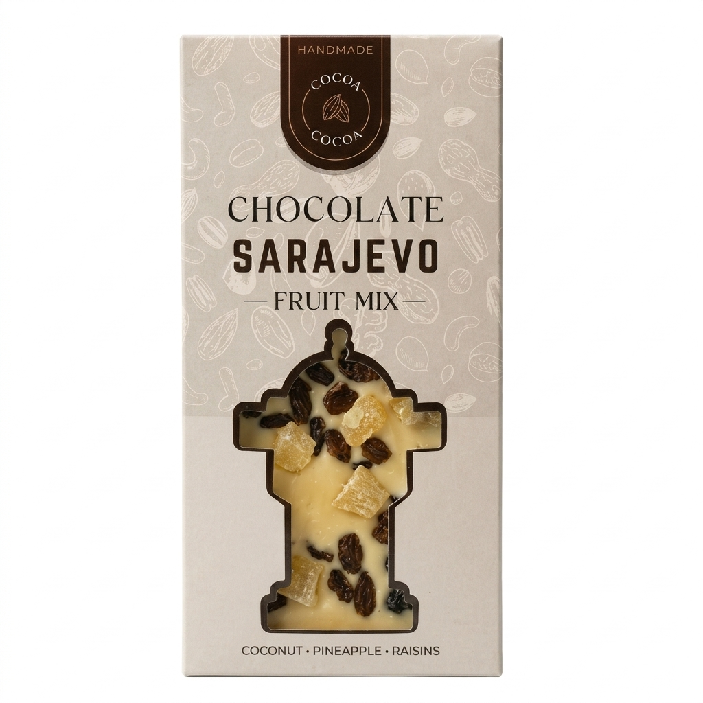 Sarajevska Čokolada Sa Komadićima Voća