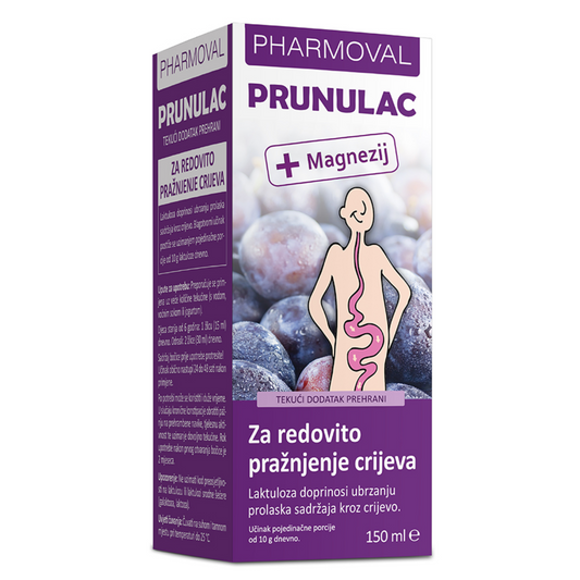 Moj webshop | Pharmoval Prunulac Sirup za Probavu za Djecu i Odrasle 150 ml.
