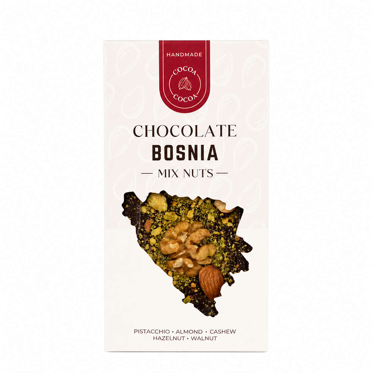 Chocolate Bosnia Signature Premium Mix Nuts Delicija  Ručno Rađena Čokolada