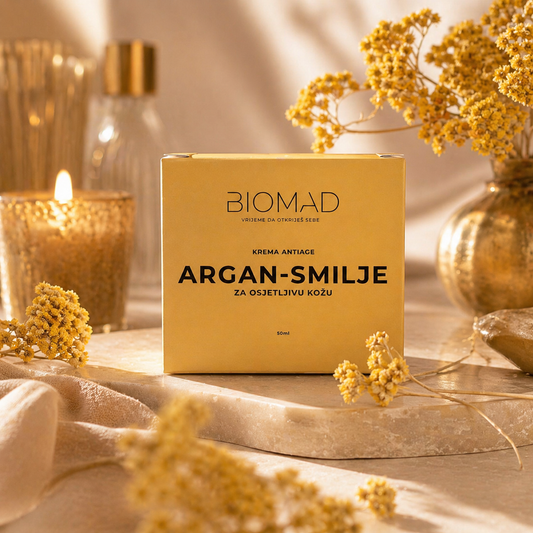 Biomad Argan-Smilje Élixir Premium Anti-Age Krema