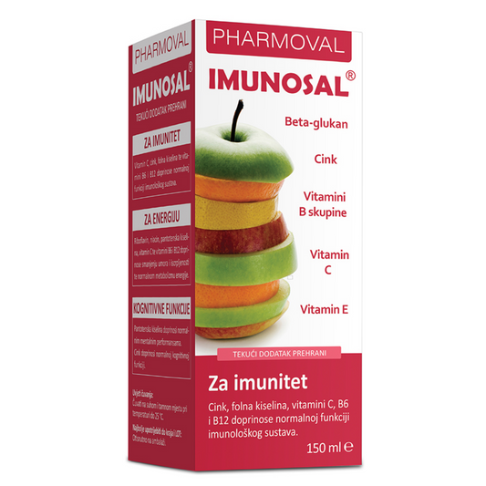 Moj webshop | Pharmoval Imunosal Sirup za Djecu i Odrasle za Imunitet 150 ml.